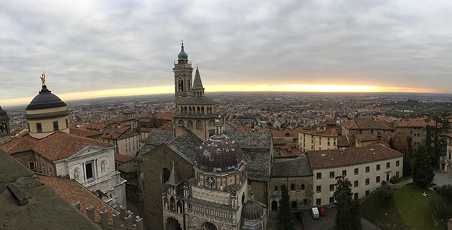 The Dual Nature of Bergamo